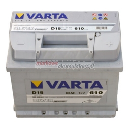 VARTA SILVER dynamic 63Ah/610A L- 242x175x190